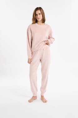 Pantalon de pyjama taille élastiquée;${refinementColor}