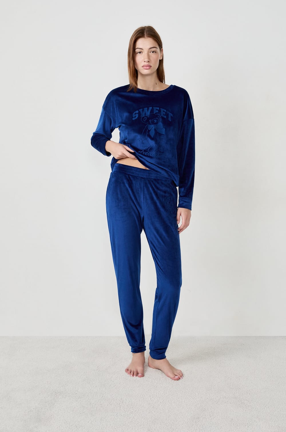 Pantalon de pyjama;${refinementColor}
