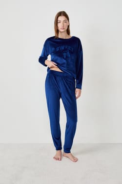 Pantalon de pyjama;${refinementColor}