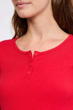Long-Sleeved Pajama T-Shirt;${refinementColor}