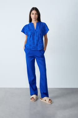 English Embroidery Top;${refinementColor}