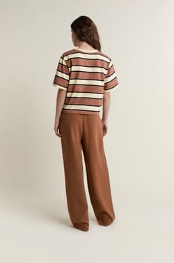 T-shirt manches courtes en coton;${refinementColor}