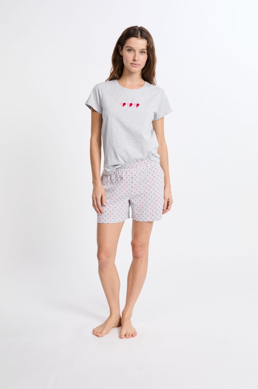 Pyjama 2 pièces en coton;${refinementColor}