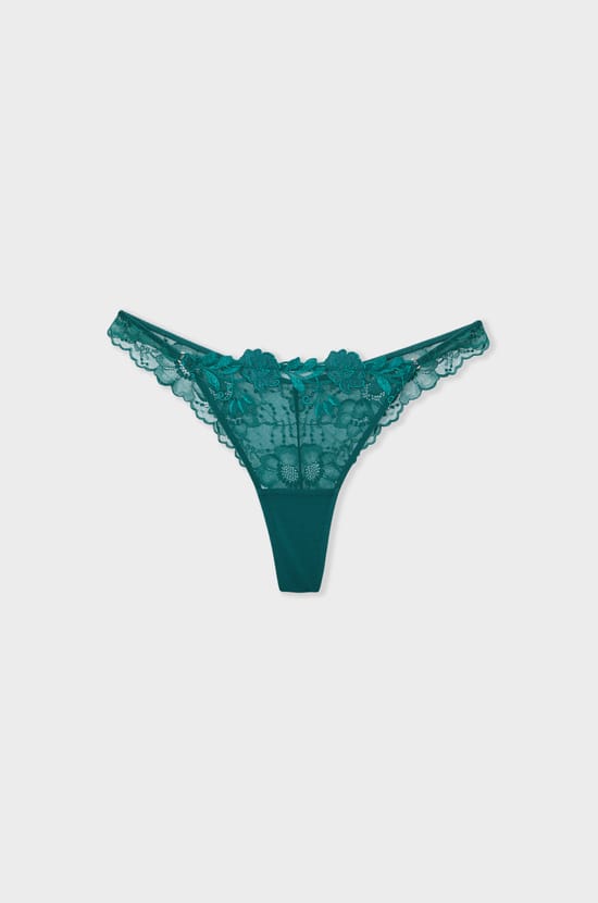 Tanga mit Stickerei;${refinementColor}