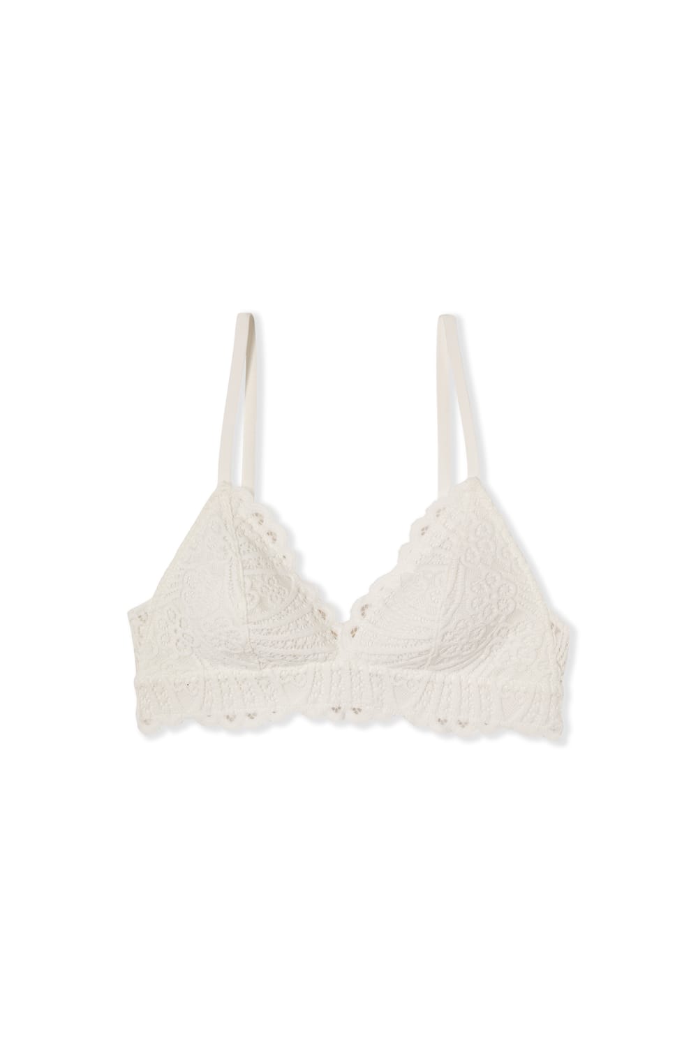 Soutien-gorge N.8 - Le triangle sans armatures en dentelle;${refinementColor}