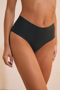 Culotte midi en microfibre;${refinementColor}