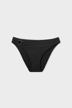 Culotte bikini bas de maillot détail anneau;${refinementColor}