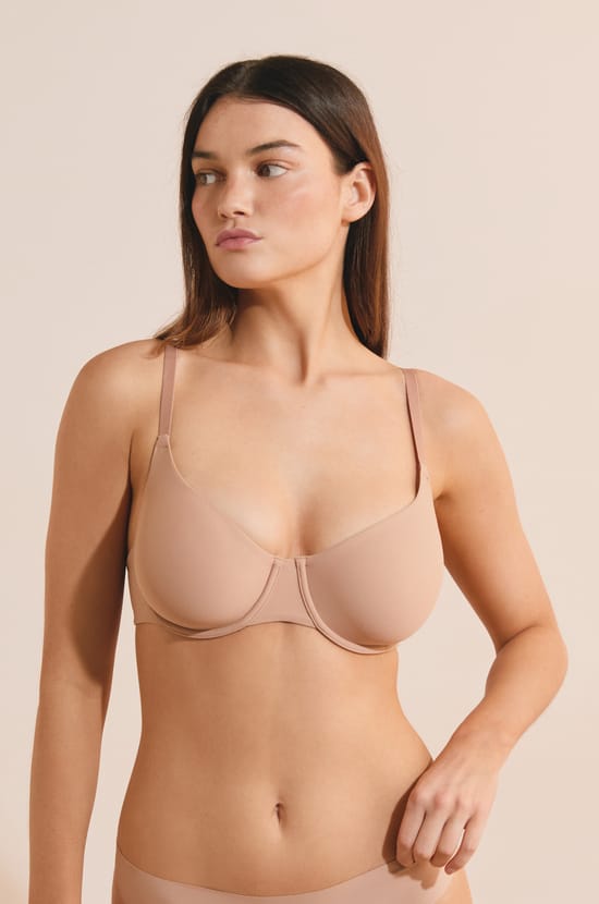 Soutien-gorge en microfibre;${refinementColor}
