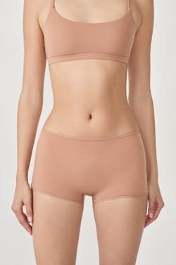 Boyshort in Microfiber;${refinementColor}