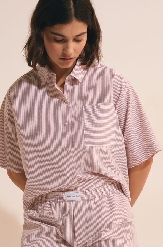 Camisa de pijama de algod&oacute;n;${refinementColor}