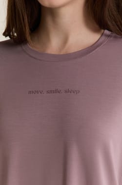 Pyjama T-shirt met korte mouwen;${refinementColor}