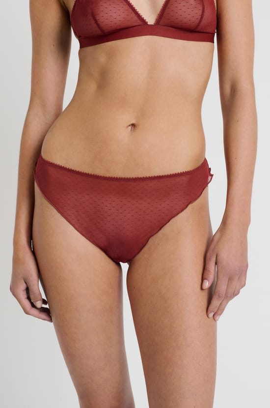 Tanga en tulle;${refinementColor}
