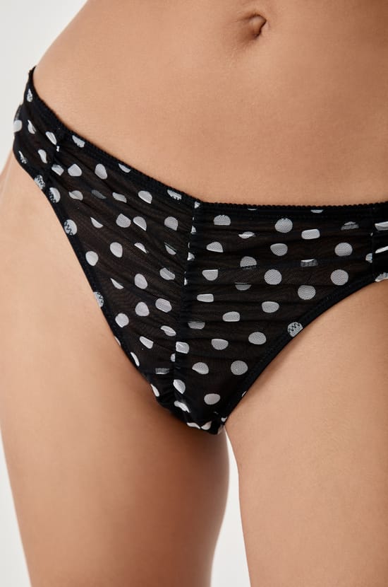 Polka Dot Tanga;${refinementColor}