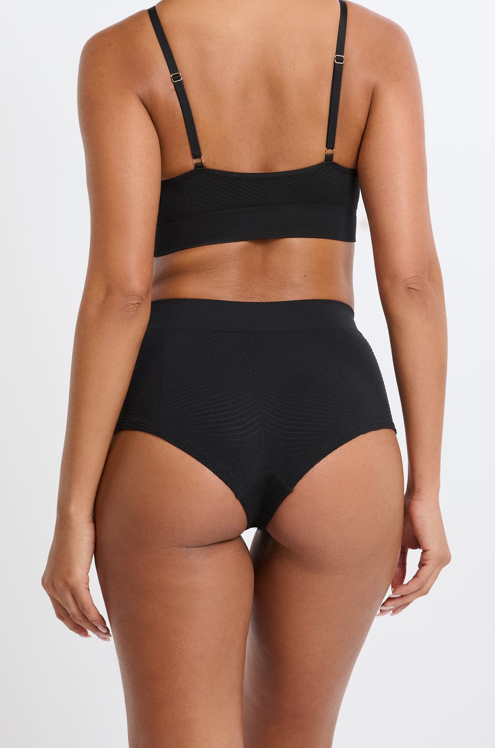 High-Waist Tanga Boyshort;${refinementColor}