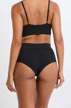 High-Waist Tanga Boyshort;${refinementColor}