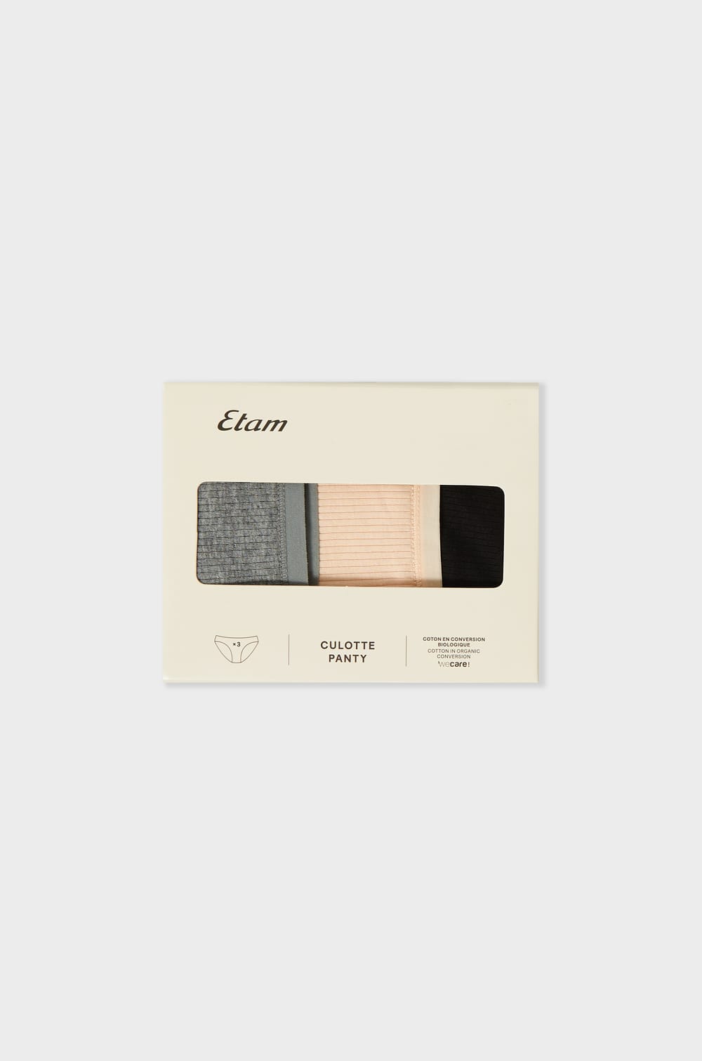 3-Pack of Cotton Briefs;${refinementColor}