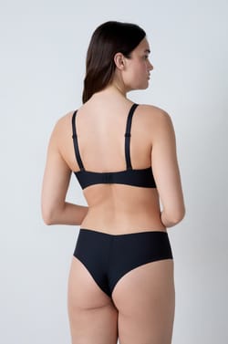 Soutien-gorge coques fines sans armatures en microfibre;${refinementColor}