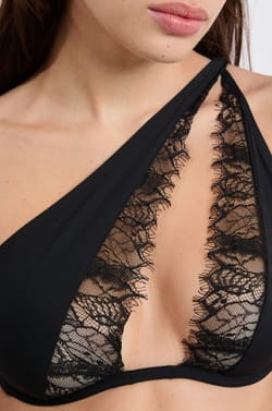 Bralette Bra with Embroidery;${refinementColor}