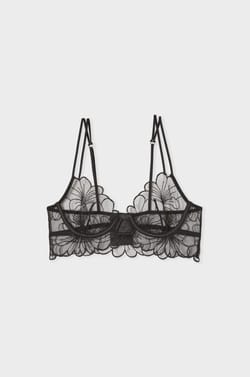 Bustier Bra in Embroidery;${refinementColor}