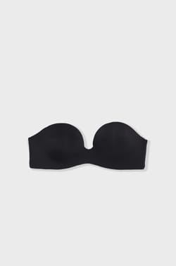 Microfibre Push-up Strapless Bra;${refinementColor}