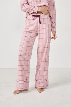 Pantalon de pyjama à carreaux;${refinementColor}