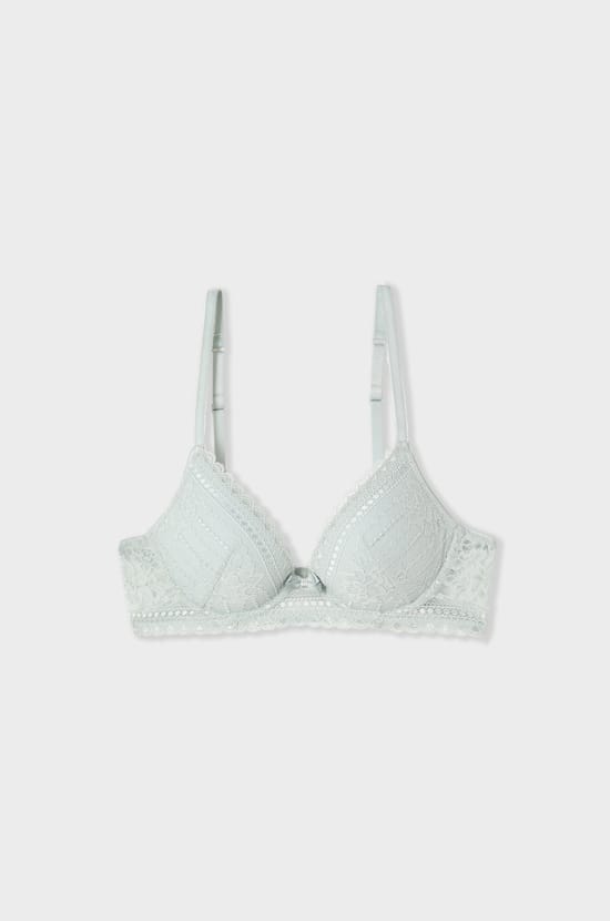 Soutien-gorge N.2 - Le push-up plongeant en dentelle;${refinementColor}