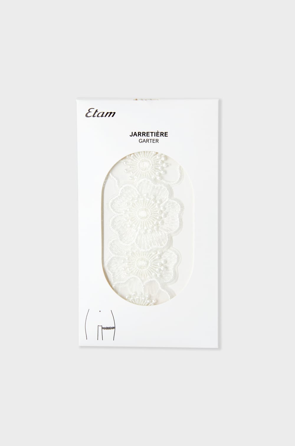 Jarreti&egrave;re avec broderie;${refinementColor}