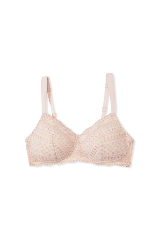 Post-mastectomy Lightly Lined Wireless Bra;${refinementColor}