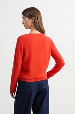 Cashmere Crew Neck Sweater;${refinementColor}