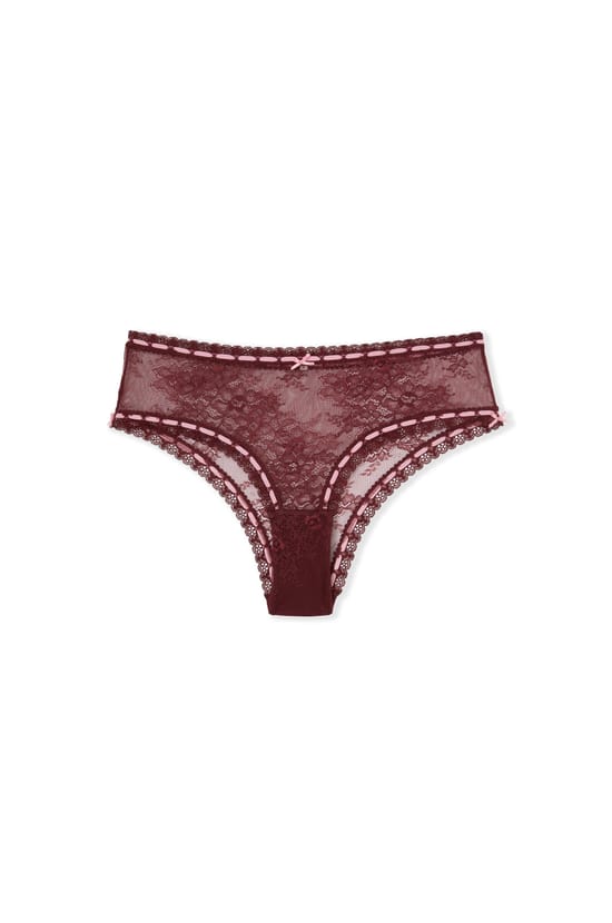 Shorty en dentelle;${refinementColor}