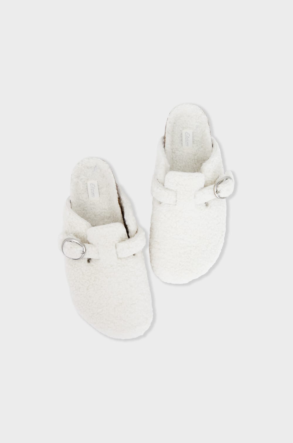 Chaussons mules fausses fourrures;${refinementColor}