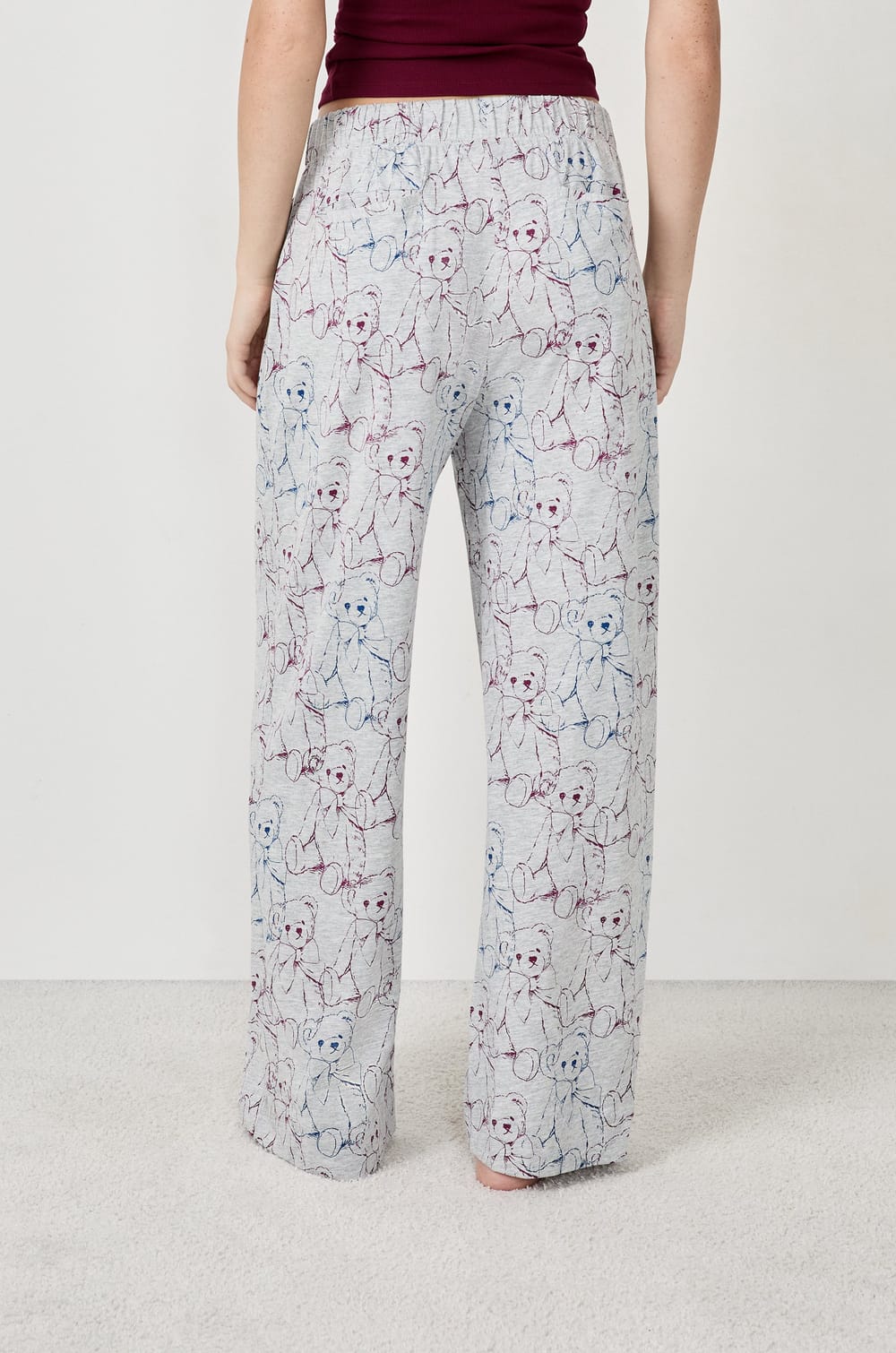 Pantalon de pyjama avec imprimés;${refinementColor}