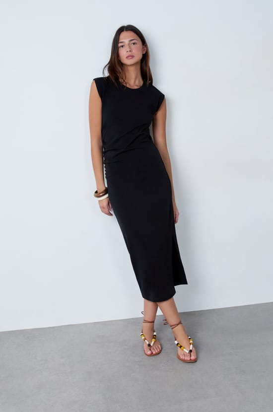 Robe longue en coton;${refinementColor}