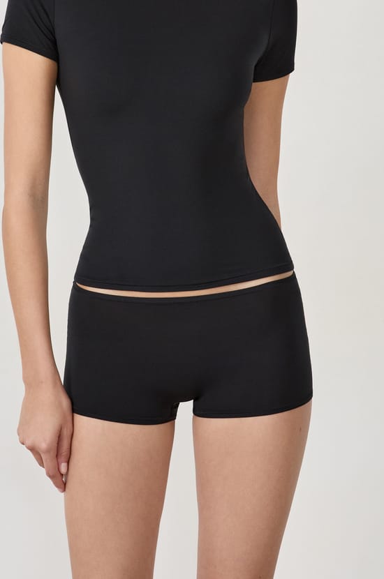 Shorty en microfibre;${refinementColor}