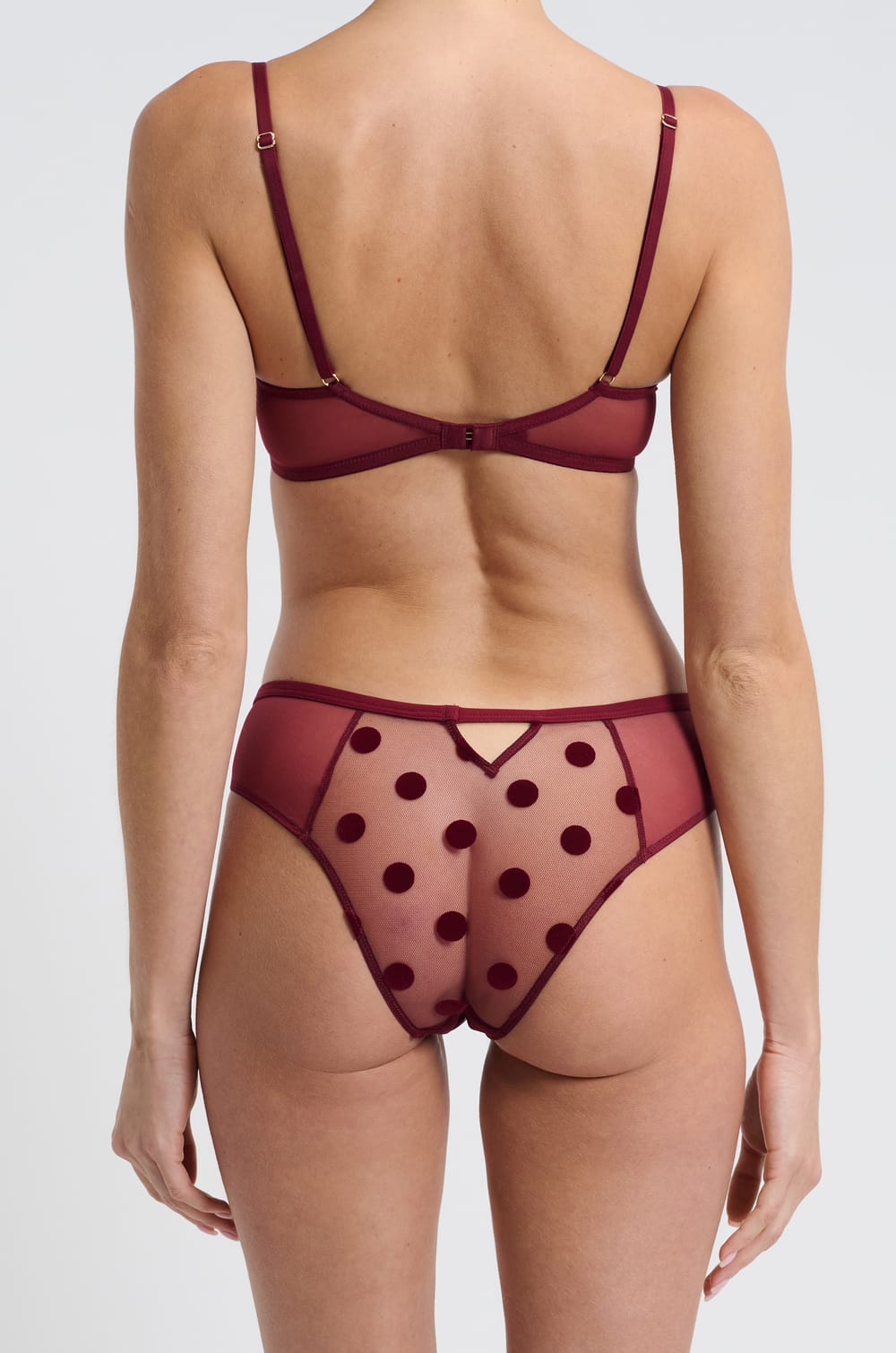 Hipster in Flocked Tulle;${refinementColor}