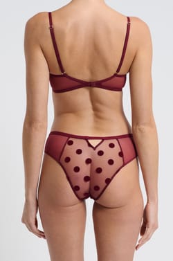 Hipster in Flocked Tulle;${refinementColor}