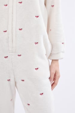 Fleece Jumpsuit;${refinementColor}