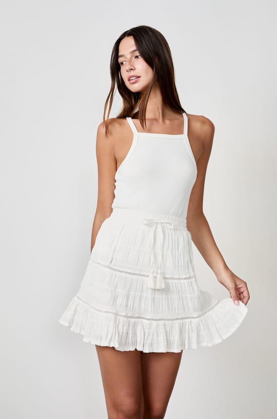 Embroidered Skirt;${refinementColor}