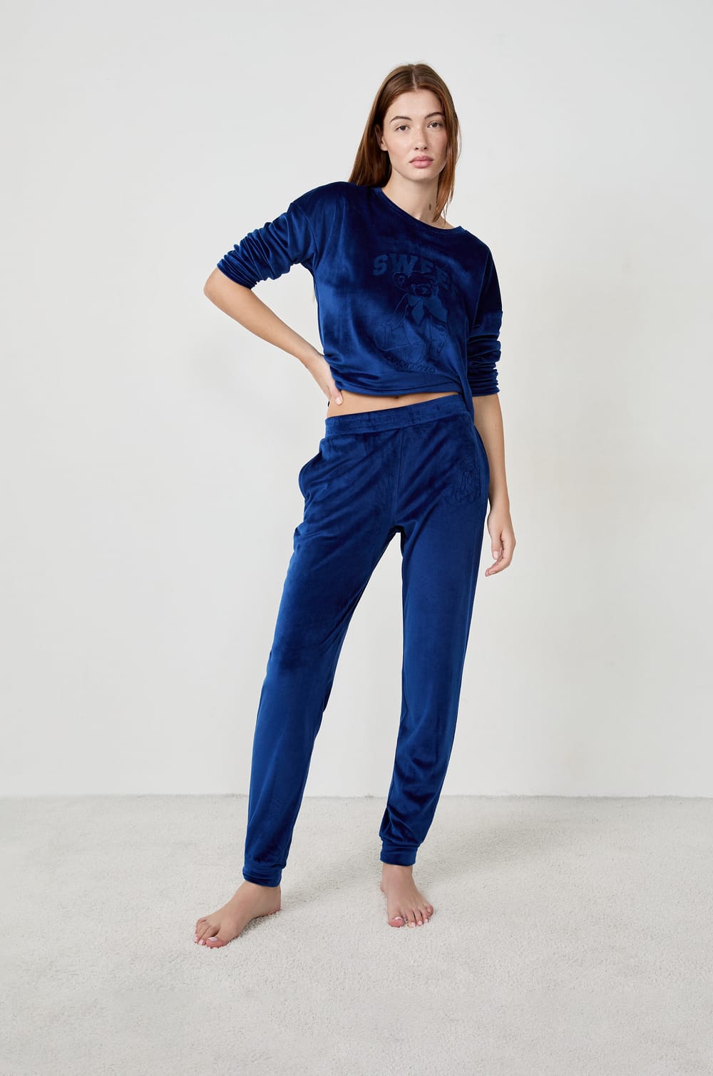 Pantalon de pyjama;${refinementColor}