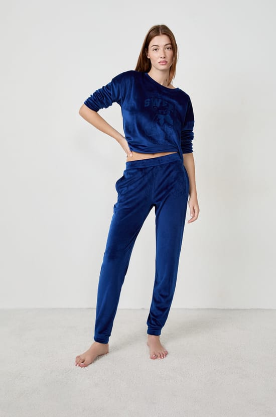 Pantalon de pyjama;${refinementColor}