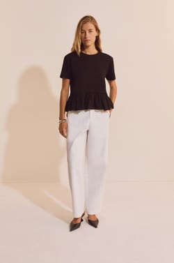 T-shirt manches courtes en coton;${refinementColor}