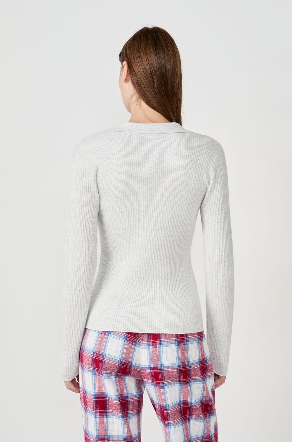 Polo manches longues;${refinementColor}