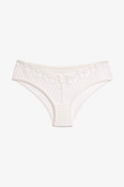 Embroidered Tulle Hipster;${refinementColor}