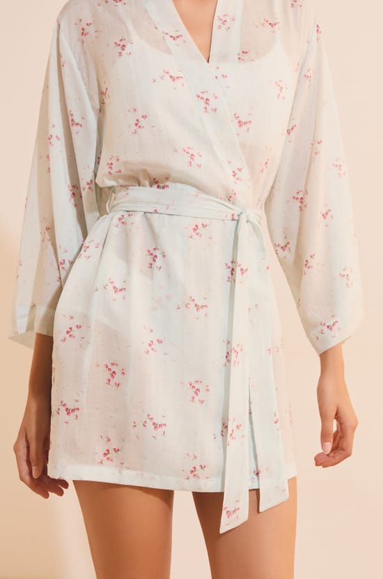 D&eacute;shabill&eacute; &agrave; motif fleuri;${refinementColor}