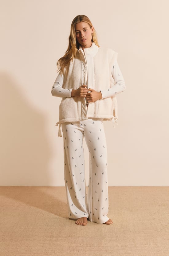 Gilet sans manches avec noeuds;${refinementColor}