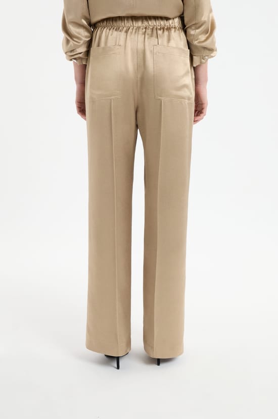 Pantalon large en cr&ecirc;pe;${refinementColor}