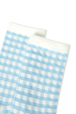 Chaussettes avec coton &agrave; motifs;${refinementColor}