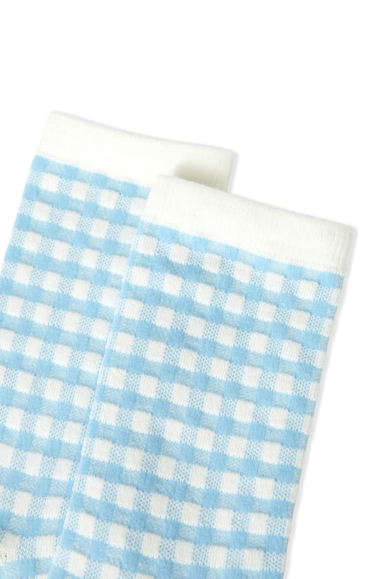 Chaussettes avec coton &agrave; motifs;${refinementColor}