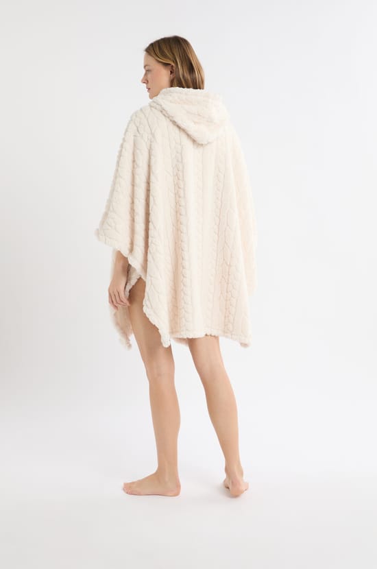 3/4 Sleeve Poncho;${refinementColor}