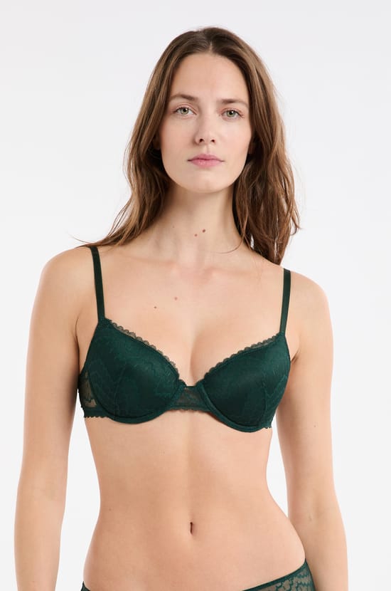 Soutien-gorge N.4 - Le coques fines en dentelle;${refinementColor}